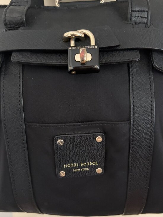 Henri Bendel Jetsetter 3-Way Convertible Backpack Crossbody Tote Travel Chic main image 8